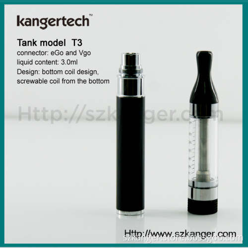 Electronic Cigarette with Bottom Coil